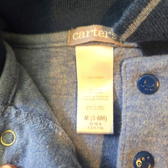 Carters, Baby Onesie, Fire Engine, Dalmatians, Dog, Size 3-6 Months - Picture 5 of 5